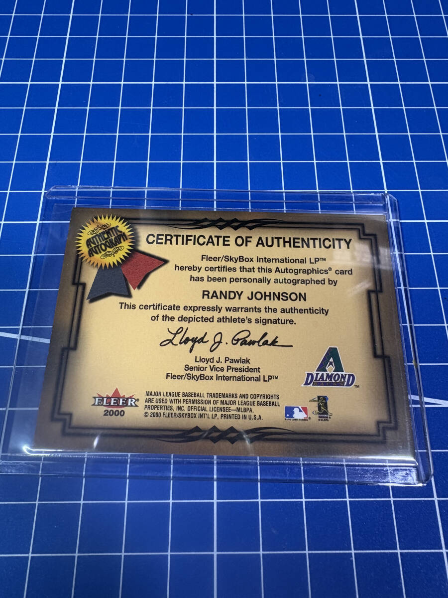 新品】ランディ・ジョンソン 直筆サインフォト/写真 MLB マリナーズ