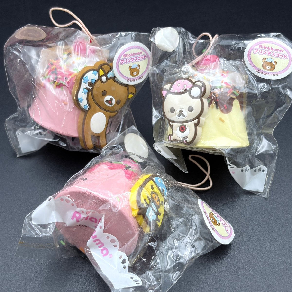 新品】スクイーズ NIC 笑うスイーツ やわらかマスコット 6種セットの