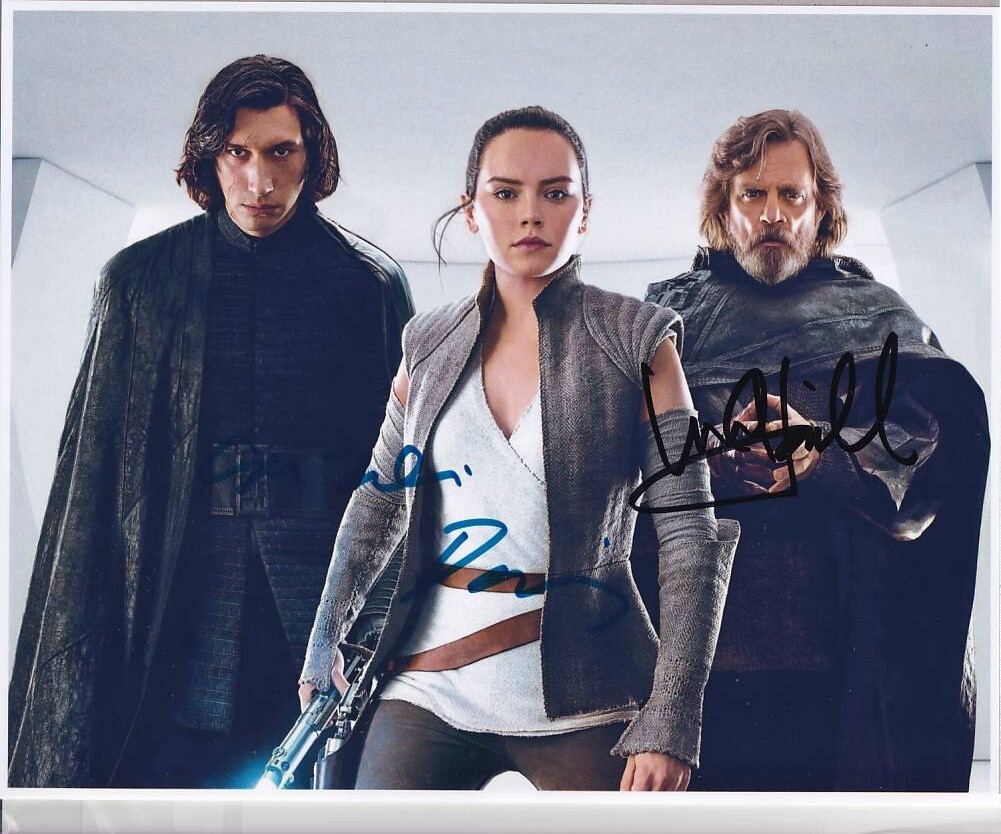 スター・ウォーズ Star Wars キャスト直筆サイン入り写真 証明書付き