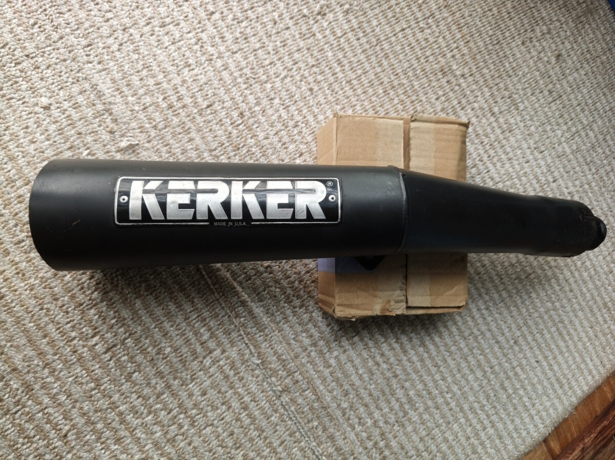 カーカー KERKER メガホン かち上げ 加工 スチール 4-1 マフラー Z1 Z2