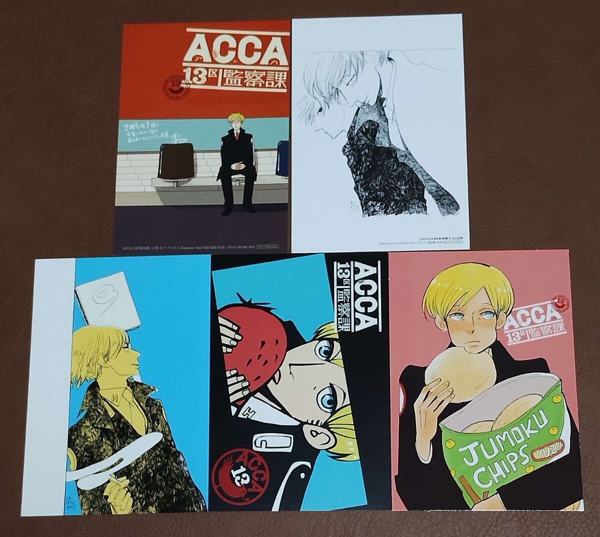 新品】ACCA BADON カフェ ACCA13区監察課 スクエア缶バッジ リーリウム