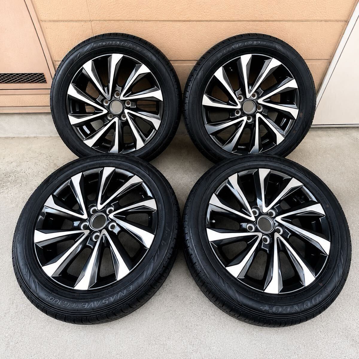 BBS LM 17インチ 4穴 PCD100 ダンロップほぼ新品 4本の落札情報詳細