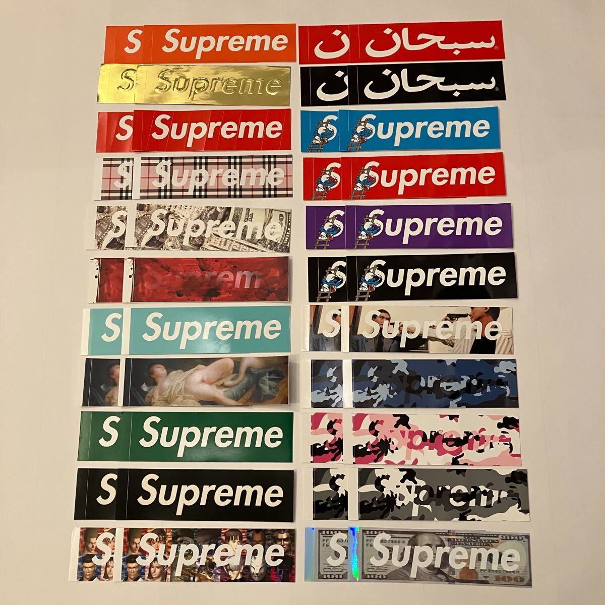 中古】☆ 初期 1997年 97 90s SUPREME シュプリーム Burberry Box Logo