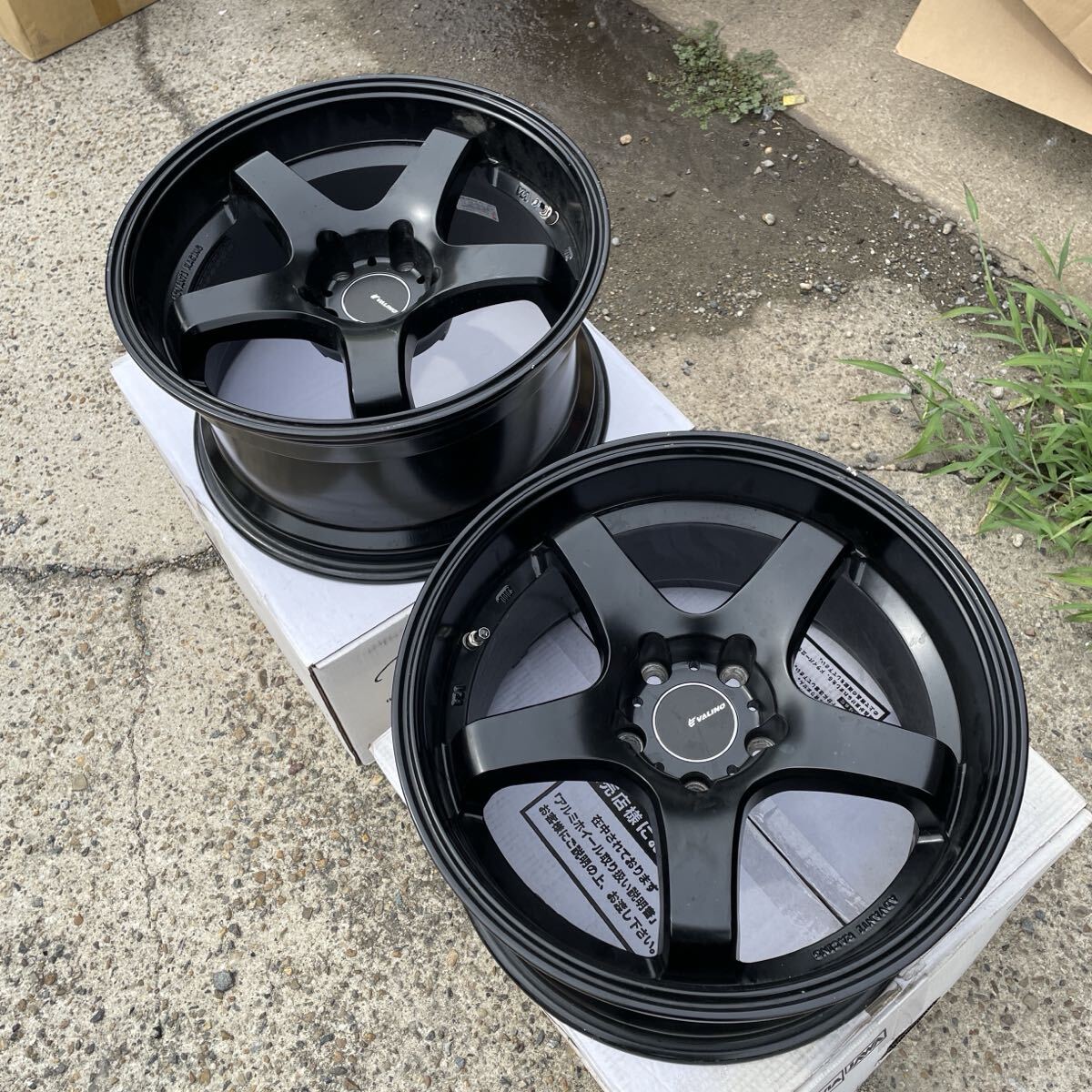 ☆大人気☆ VALINO ヴァリノ GV330 ホイール 18×9.5J 5H 114.3 +12 