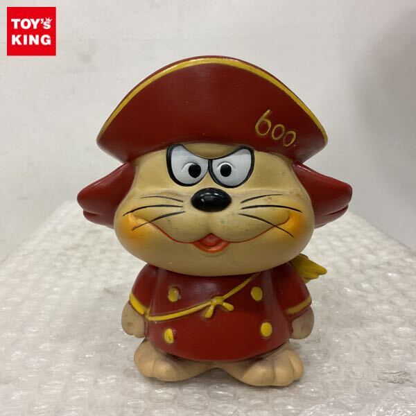 中古】当時物 NHK 600こちら情報部 ロクジロー ソフビ 貯金箱の落札