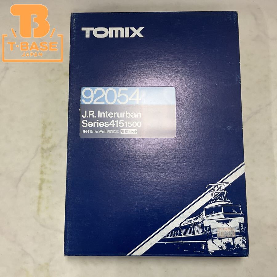 TOMIX 92209+92210 415系 旧塗装 基本+増結 8両セット b【C】th021809