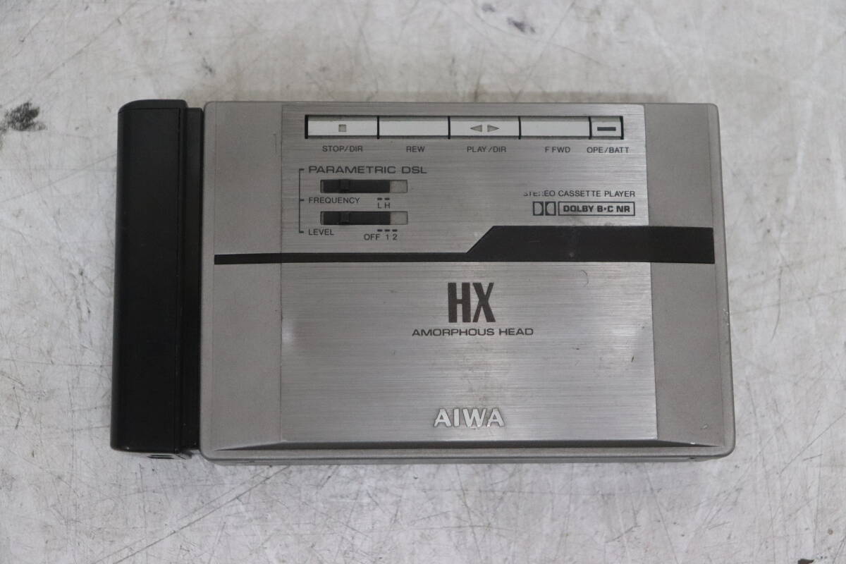 aiwa /アイワ ポータブルカセットプレーヤーHS-JX828/HS-PX630☆通電