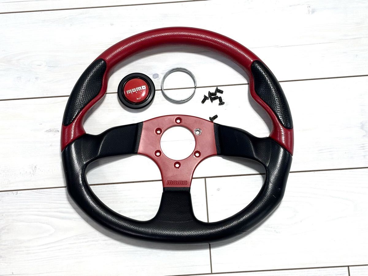 美品】momo commando モモ コマンド ステアリング 正規品の落札情報