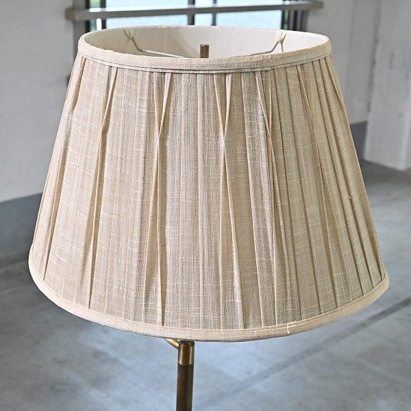無印良品/MUJI】布シェードフロアライト タモ材 フロアスタンド照明