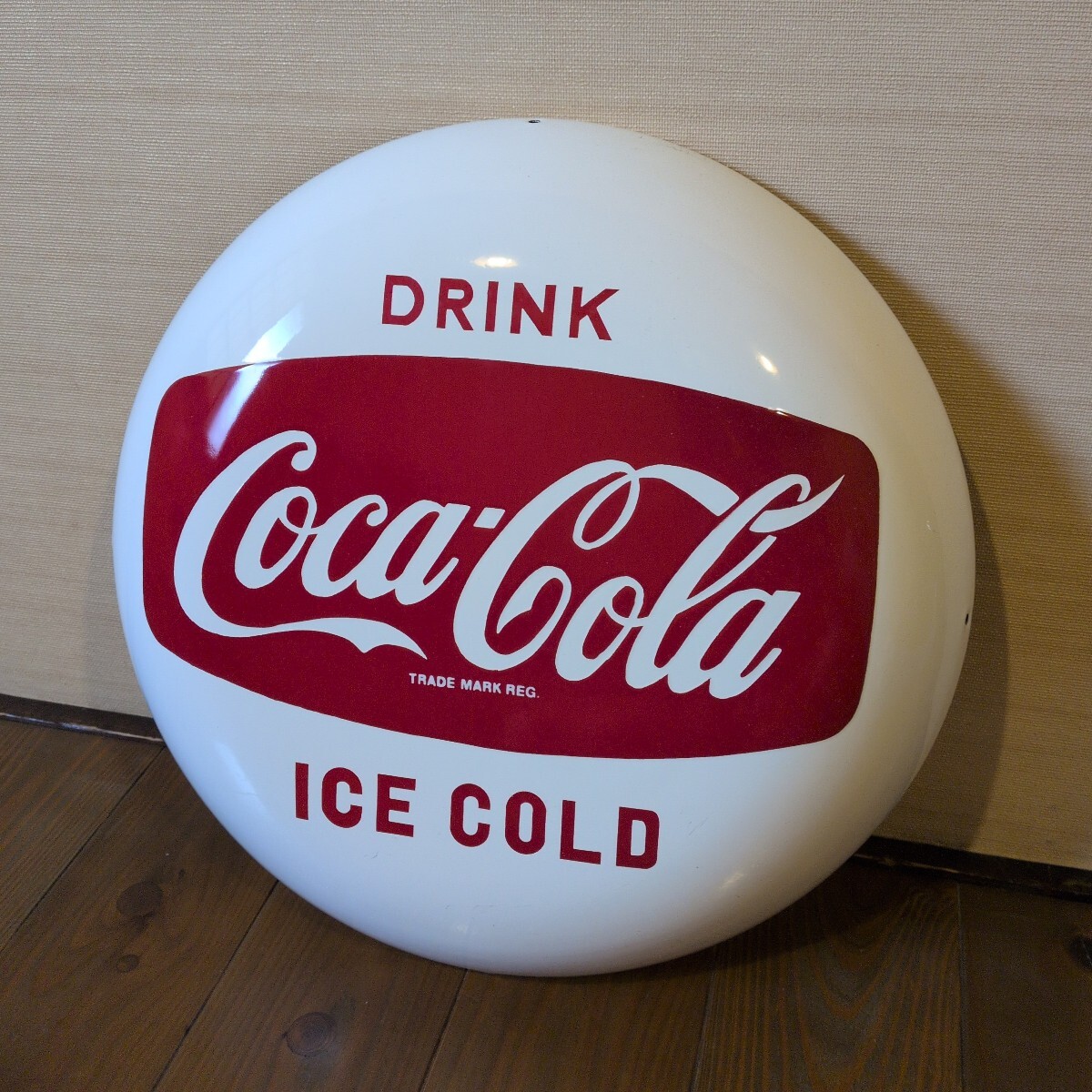 1960年代 日本初 自動販売機 樹脂ボード コカコーラ看板 昭和レトロ