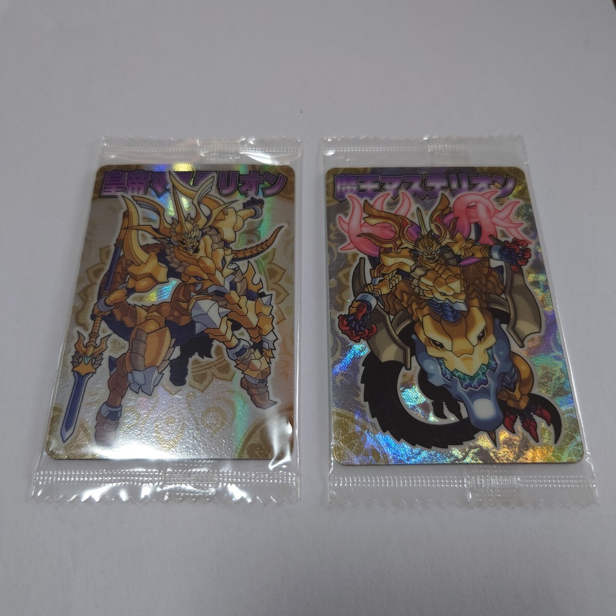 ☆神羅万象 IINo.100 魔神マステリオン (H) 箔押し 【開封済】の落札