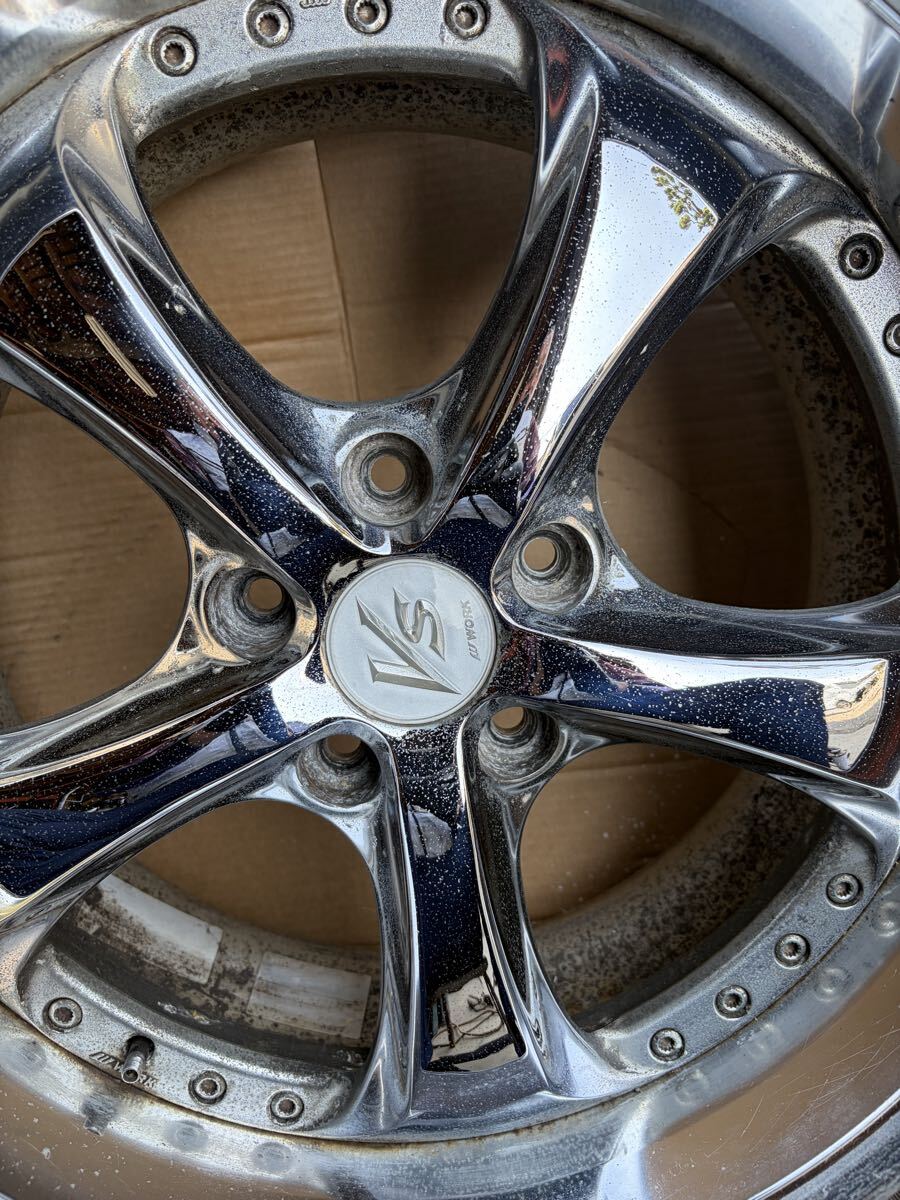 STICH GULF 18インチ 深リム 18×11J？ オフセット29? 114.3×5穴の落札