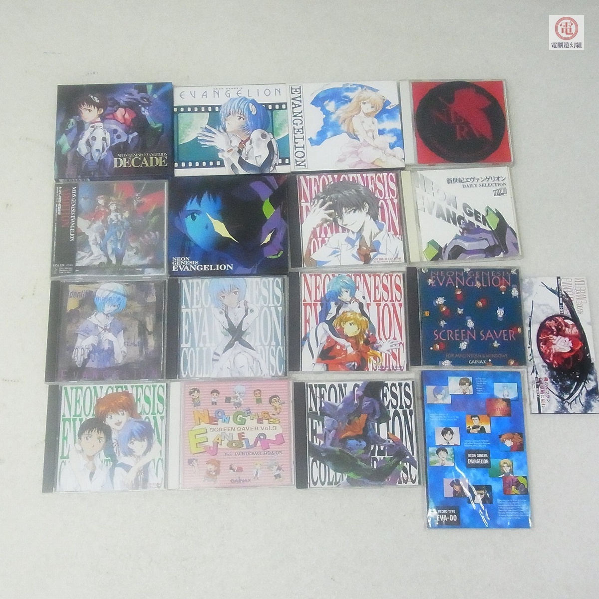 やや傷や汚れあり】新世紀エヴァンゲリオン レコード 5枚セット
