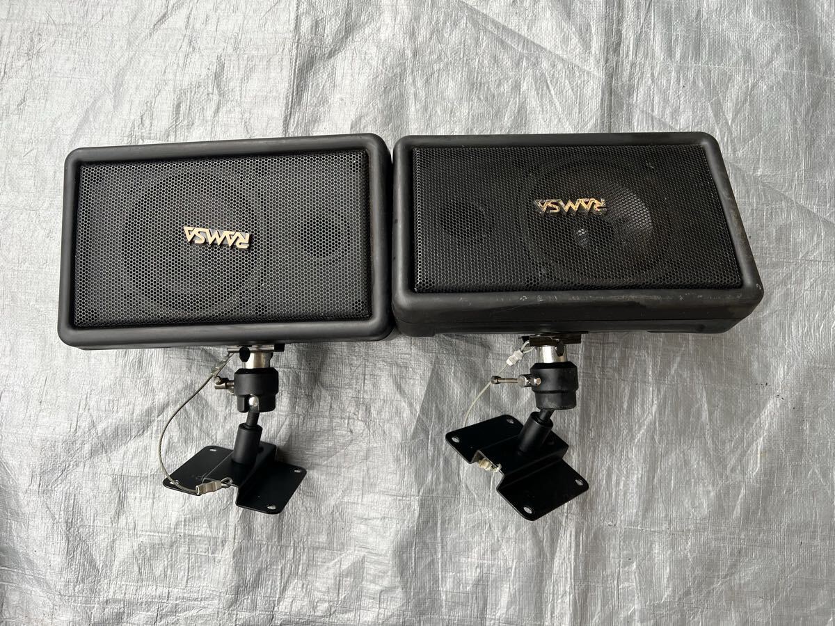 中古】＠ナショナル/RAMSA WS-63 モニタースピーカー 動作品＠12/4.8の