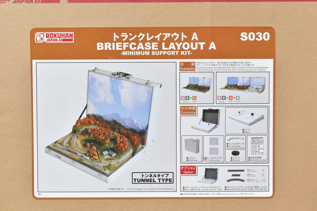 レストア用・ジャンク品】!□NOCH Railbag Zゲージ トランクレイアウト