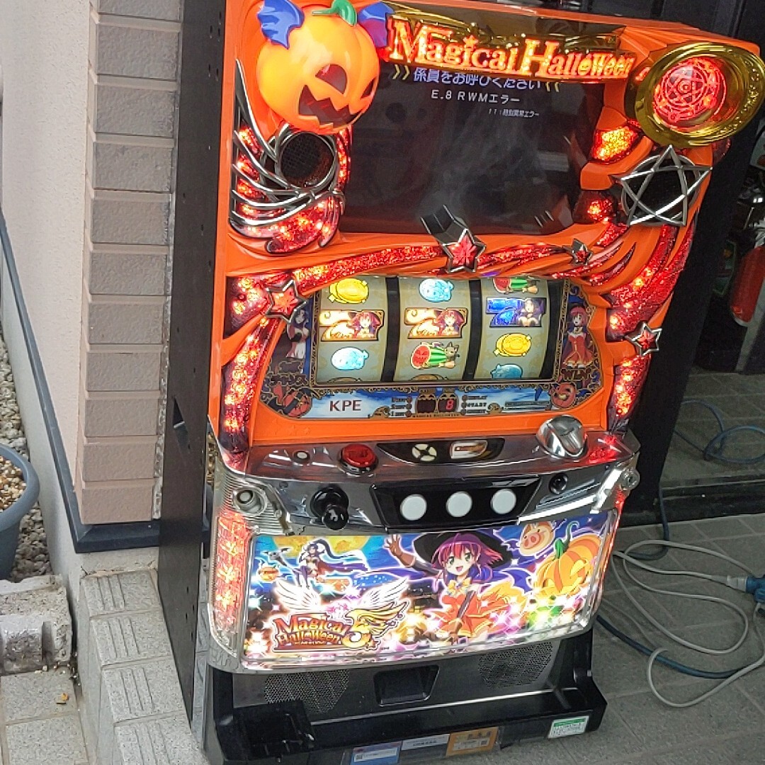 パチスロ 実機 マジカルハロウィン 初代の落札情報詳細 - Yahoo