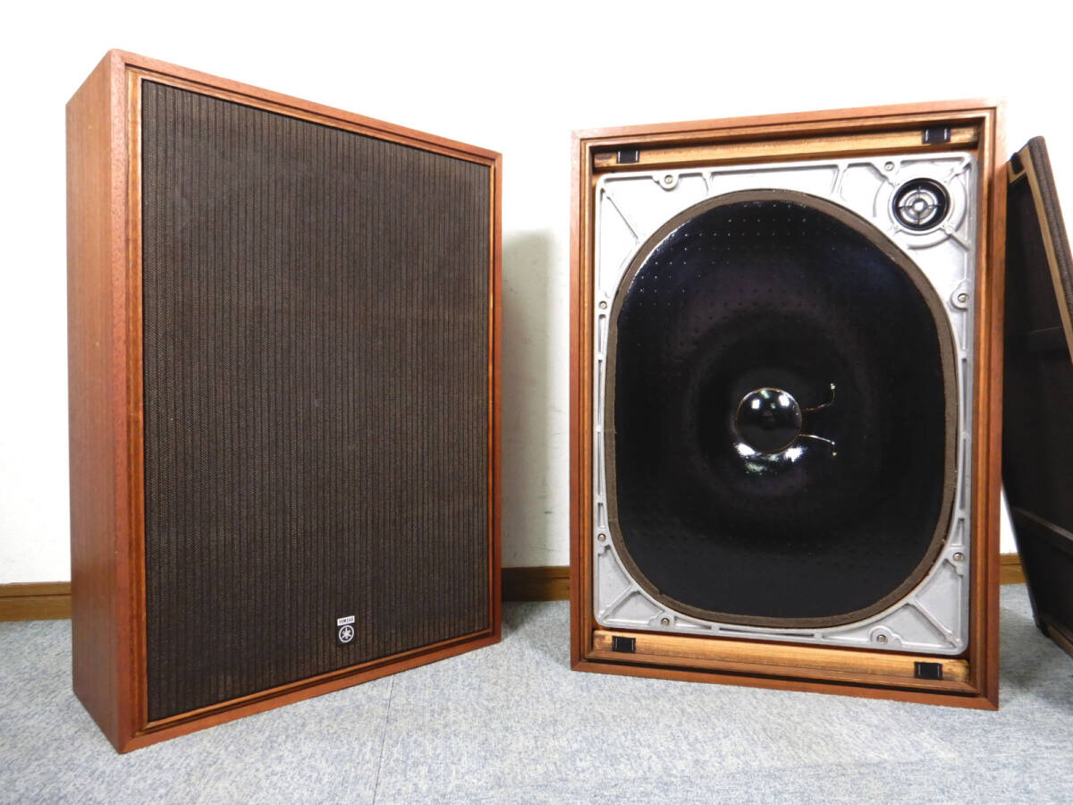 YAMAHA NS-20 ビンテージ　スピーカー 本体　ぽんせんべい 中古】「希少「ぽんせんべい」YAMAHA JA-5101 1本 動作現状品」の落札