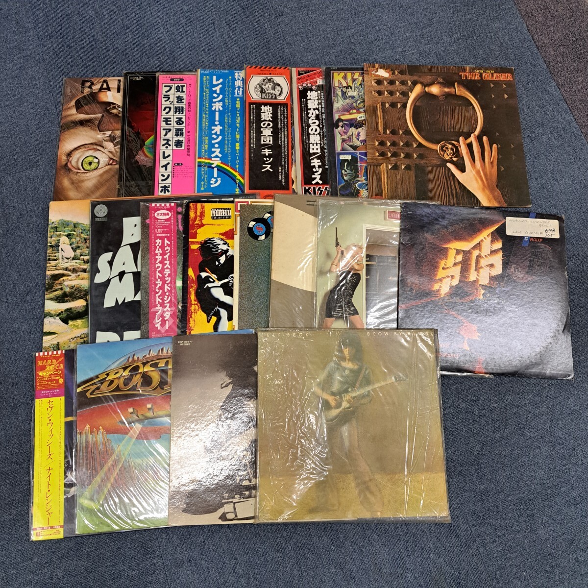 ○ 100円～ 名盤多数 洋楽 ロック中心 レコードまとめて59枚セット