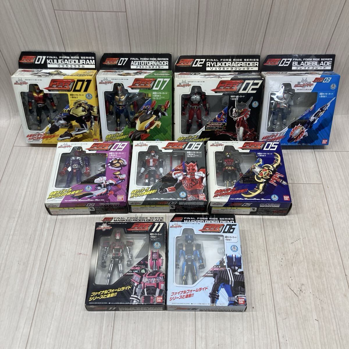 中古フィギュア】FFR/ファイナルフォームライドシリーズ 00～11全種 一