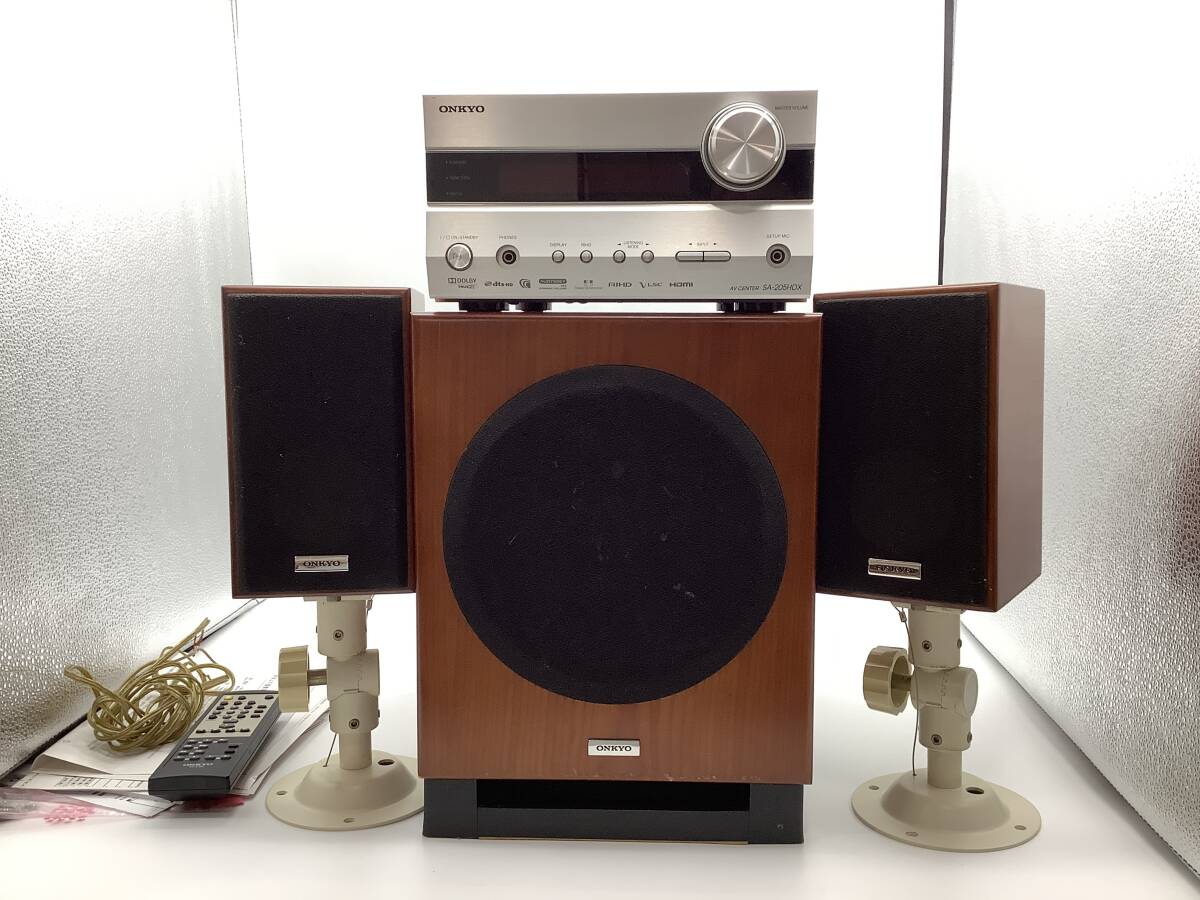 傷や汚れあり】ONKYO オンキョー DHT-M1A 5.1ch ホームシアター
