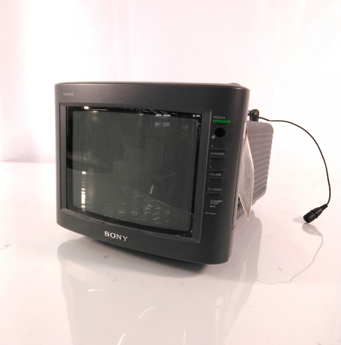 中古】中古動作品 SONY ソニー 9型ブラウン管TV ポータブルテレビ KV