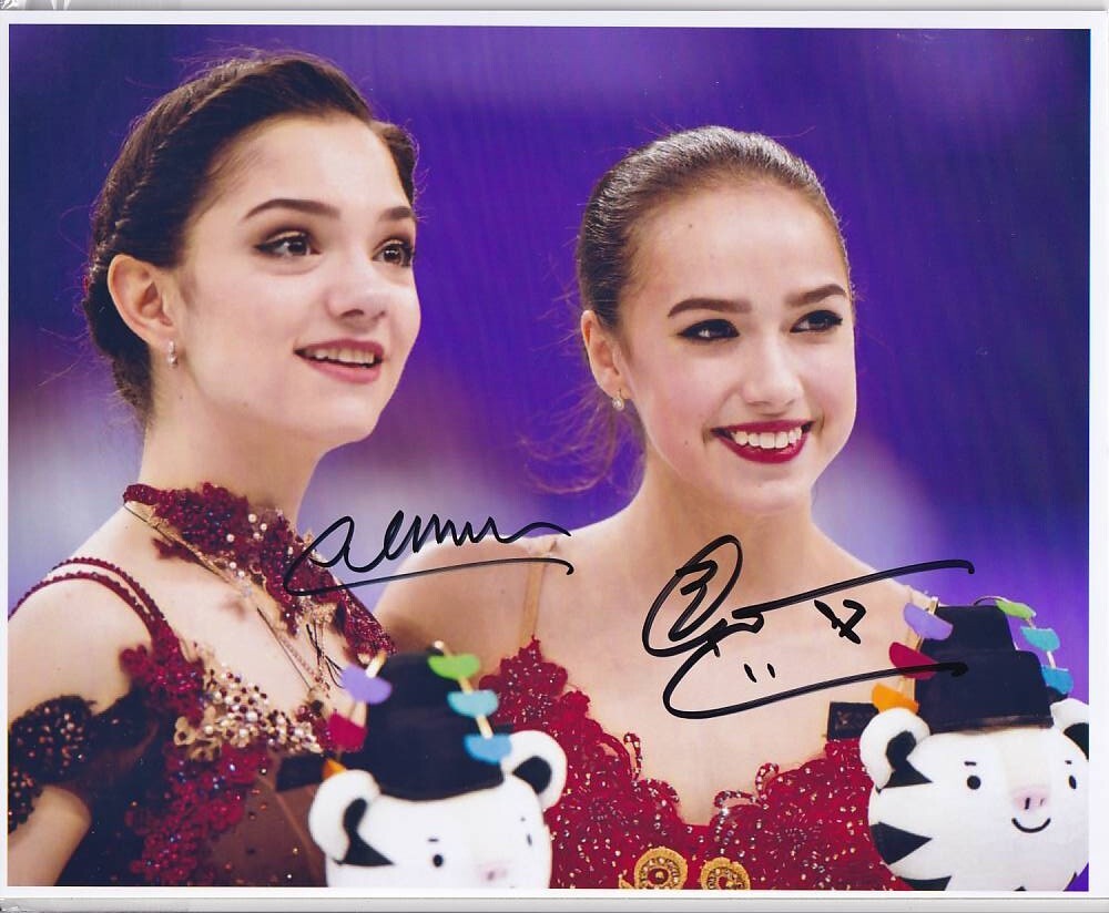 エフゲニア・メドベージェワ Evgenia Medvedeva 直筆サイン入り写真