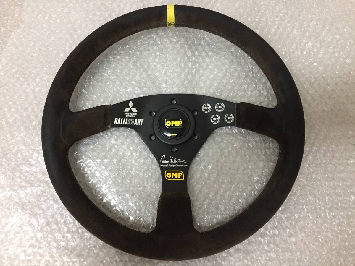 トミ・マキネンWRC4連覇記念 ステアリング OMP ラリーアート