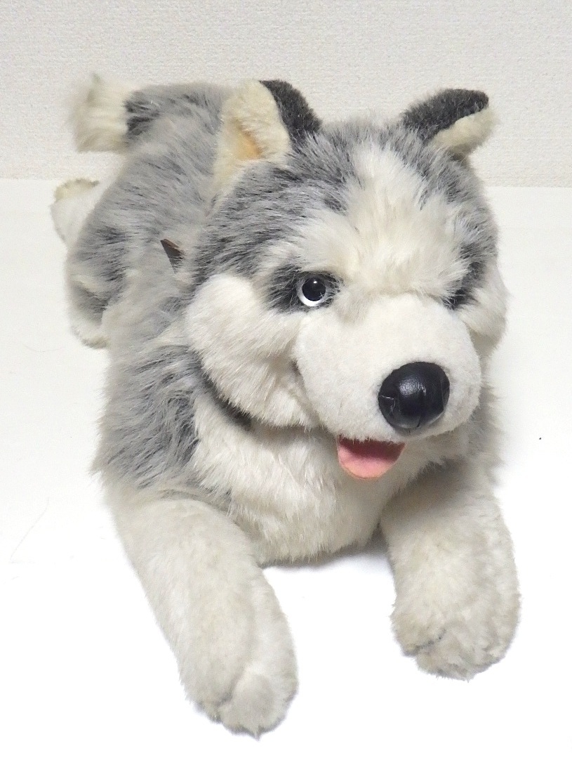 昭和レトロ NAKAJIMA ナカジマ いぬ イヌ 犬 ハスキー ぬいぐるみ 日本