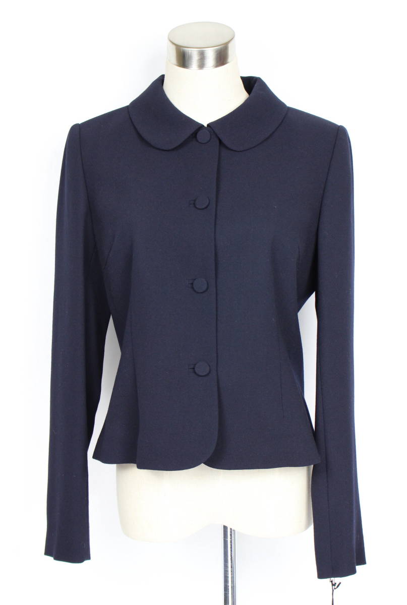 新品 新品 円 40 ピエール カルダン お受験 ジャケット 紺 濃紺 11号 レディース お母様 Col11 の落札情報詳細 ヤフオク落札価格情報 オークフリー スマートフォン版