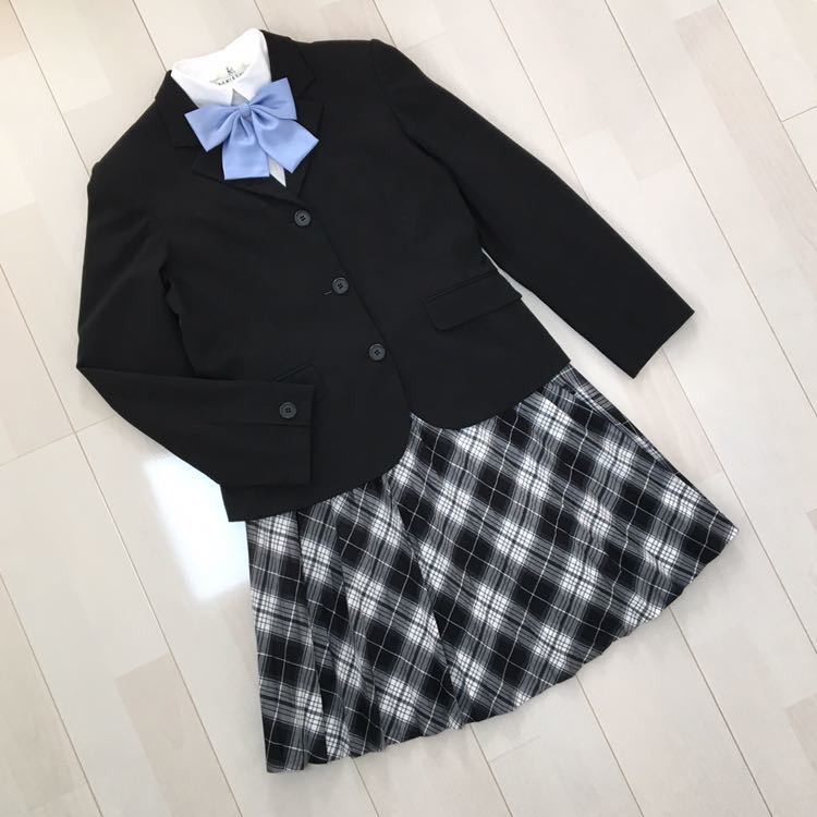 組曲 スーツ 4点セット Tlサイズ 150cm 160cm フォーマル 卒業式 入学式 卒服 受験 面接 制服 女の子 女児 キッズ Kumikyoku の落札情報詳細 ヤフオク落札価格情報 オークフリー スマートフォン版