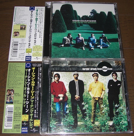 国内盤cd2枚セット Ocean Colour Scene オーシャン カラー シーン Marchin Already マーチング オールレディ One From The Modern 帯付 の落札情報詳細 ヤフオク落札価格情報 オークフリー スマートフォン版