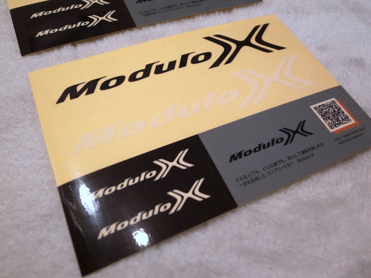 新品 純正 限定 Honda ホンダ Modulo X モデューロエックス ステッカー 2枚 ホンダアクセス Honda Access の落札情報詳細 ヤフオク落札価格情報 オークフリー スマートフォン版