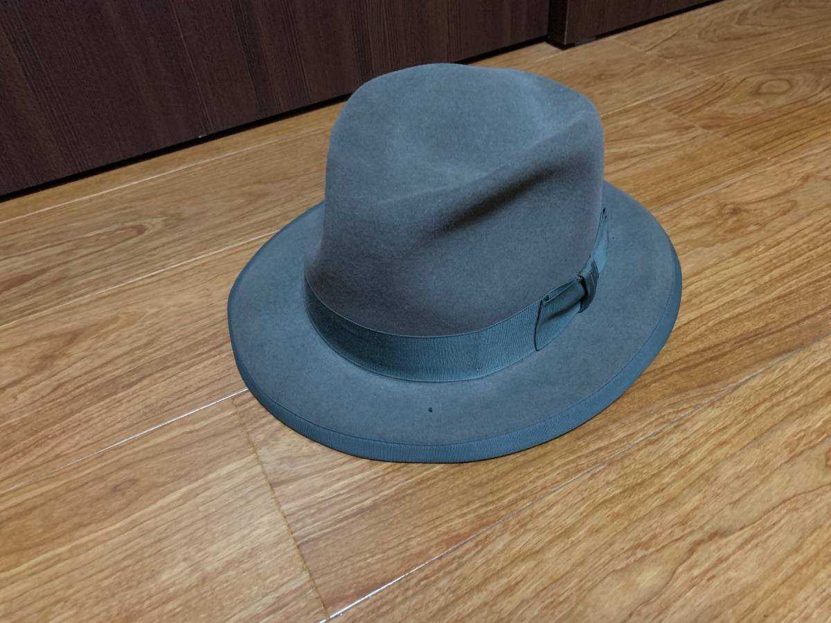 私物 ジョニーデップ STETSON ステットソン ヴィンテージ ハット 7 1/2