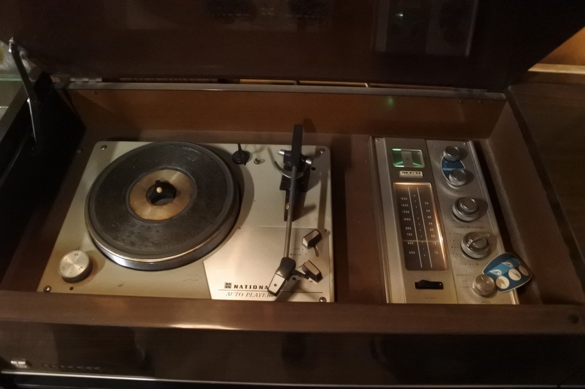 NATIONALナショナル SUPER PHONIC SE-6500 真空管レコードラジオ