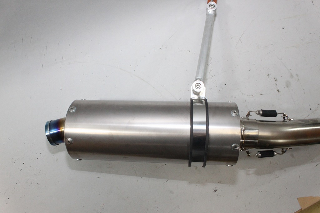 ウィンドジャマーズ NSF100用 チタンマフラー トグロ フルチタン