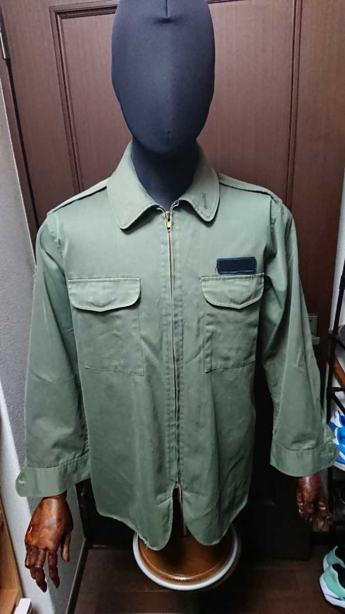 ◎送料無料◎陸上自衛隊 65式作業服上下&専用ズボンベルトセット 陸士