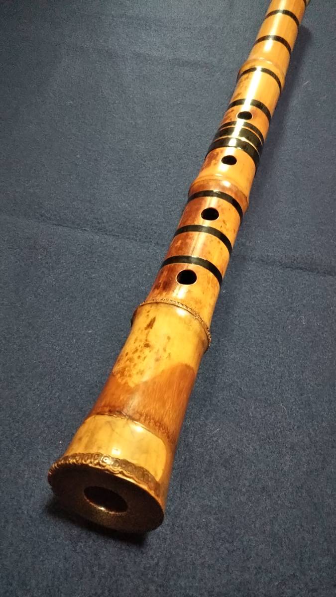 青木道夫作1尺8寸管尺八