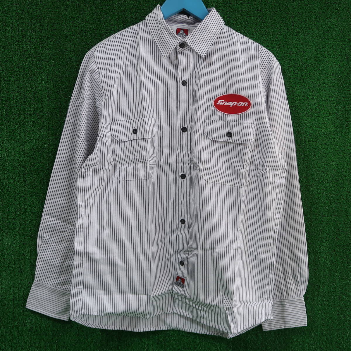 新品】スナップオン【Snap-on×BEN DAVIS】ワークシャツ☆ホワイトL