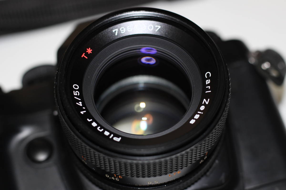 コンタックス Contax Rx 一眼レフフィルム カメラ Carl Zeiss Planar 1 4 50 T レンズ セット ジャンク品 の落札情報詳細 ヤフオク落札価格情報 オークフリー スマートフォン版