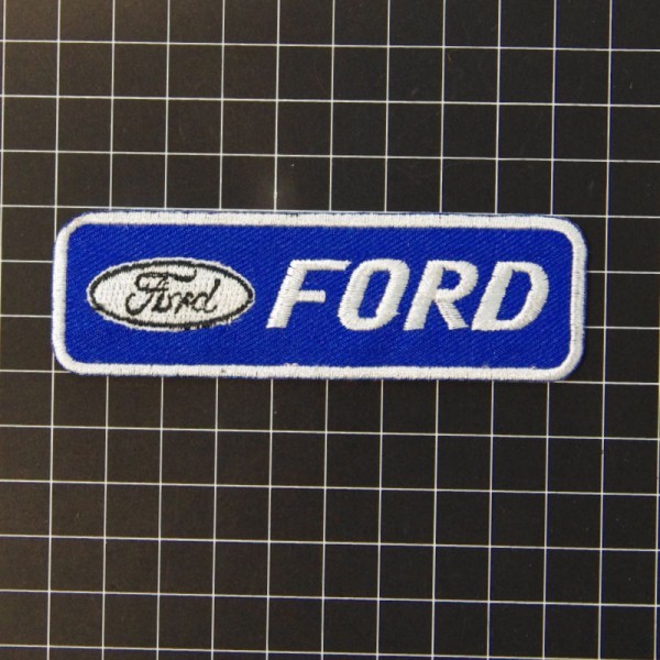 新品 Ford Blue フォード アメ車 横長 ロゴ 最後の一点 バイク レース車関係 ロゴ パッチ ワッペン 新品 の落札情報詳細 ヤフオク落札価格情報 オークフリー スマートフォン版