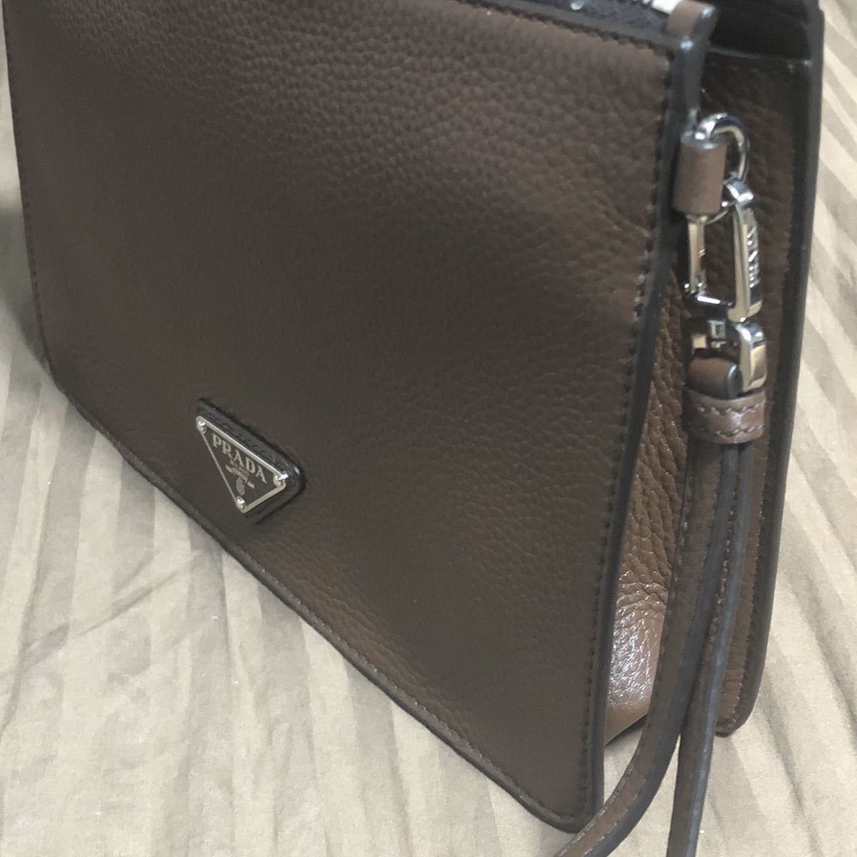 PRADA プラダ セカンドバッグ 2VF006 VITELLO レザー NERO ブラック 