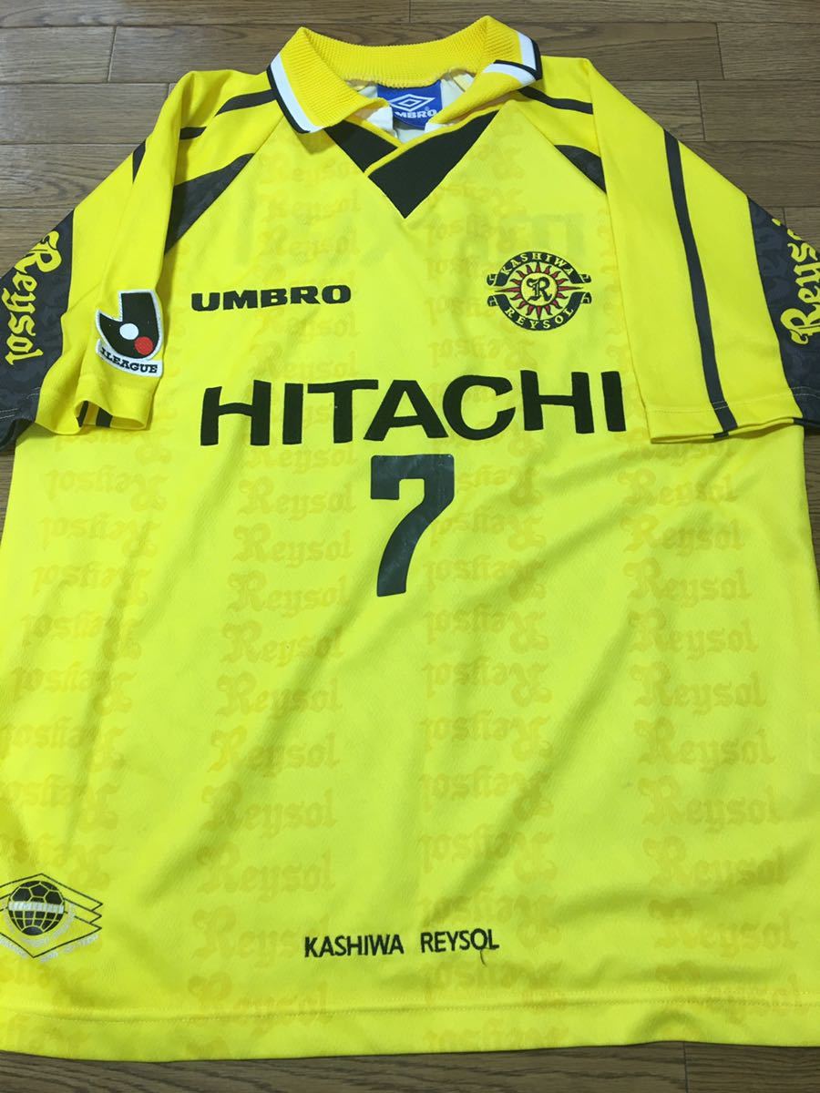 1997 柏レイソル 酒井直樹選手ホームユニフォーム UMBRO社製の落札情報