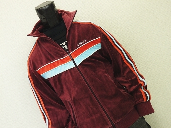 adidas アディダス オリジナルス ジャージ 曲がりポッケ （□adidas 
