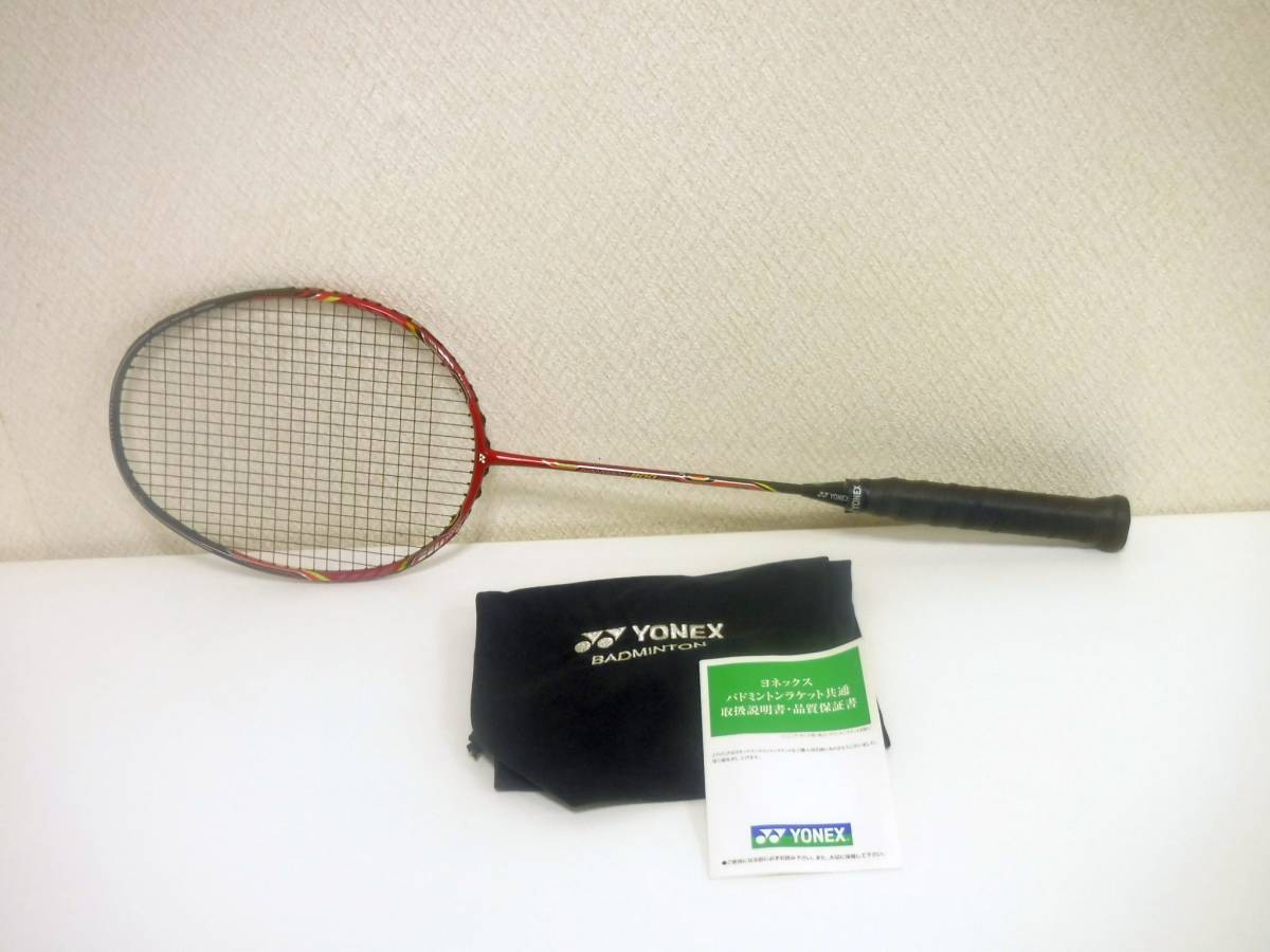 6650 中古 美品 Yonex ヨネックス Nanoray 800 ナノレイ８００ バドミントンラケット の落札情報詳細 ヤフオク落札価格情報 オークフリー スマートフォン版