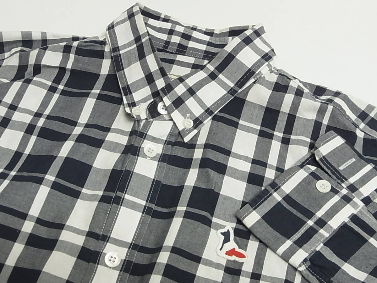 国内正規品 MAISON KITSUNE メゾンキツネ 19SS LARGE CHECK CLASSIC 