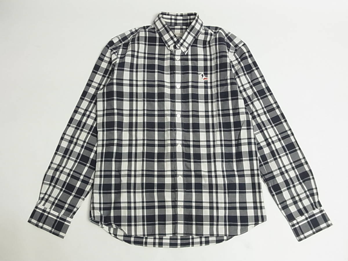 国内正規品 MAISON KITSUNE メゾンキツネ 19SS LARGE CHECK CLASSIC 