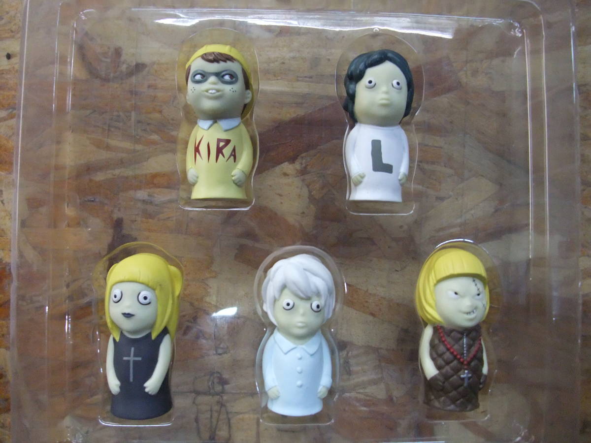 Os093 非売品 ニア特製キラ事件シミュレート指人形5体セット Death Note How To Read 13 初回限定特装版box同梱品 デスノート の落札情報詳細 ヤフオク落札価格情報 オークフリー スマートフォン版