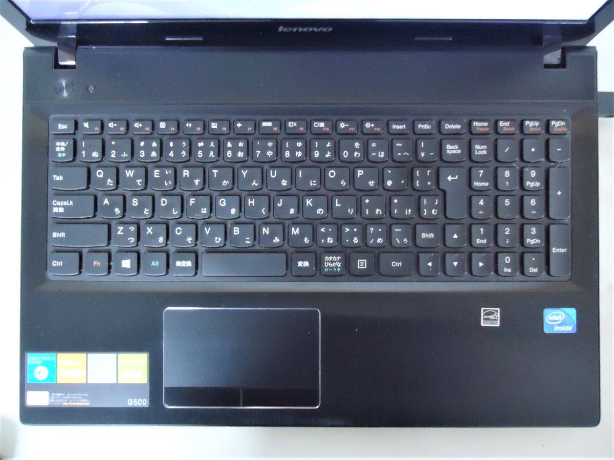 Lenovo G500 236 Win8 Intel Celeron 1005m リカバリ済 の落札情報詳細 ヤフオク落札価格情報 オークフリー スマートフォン版