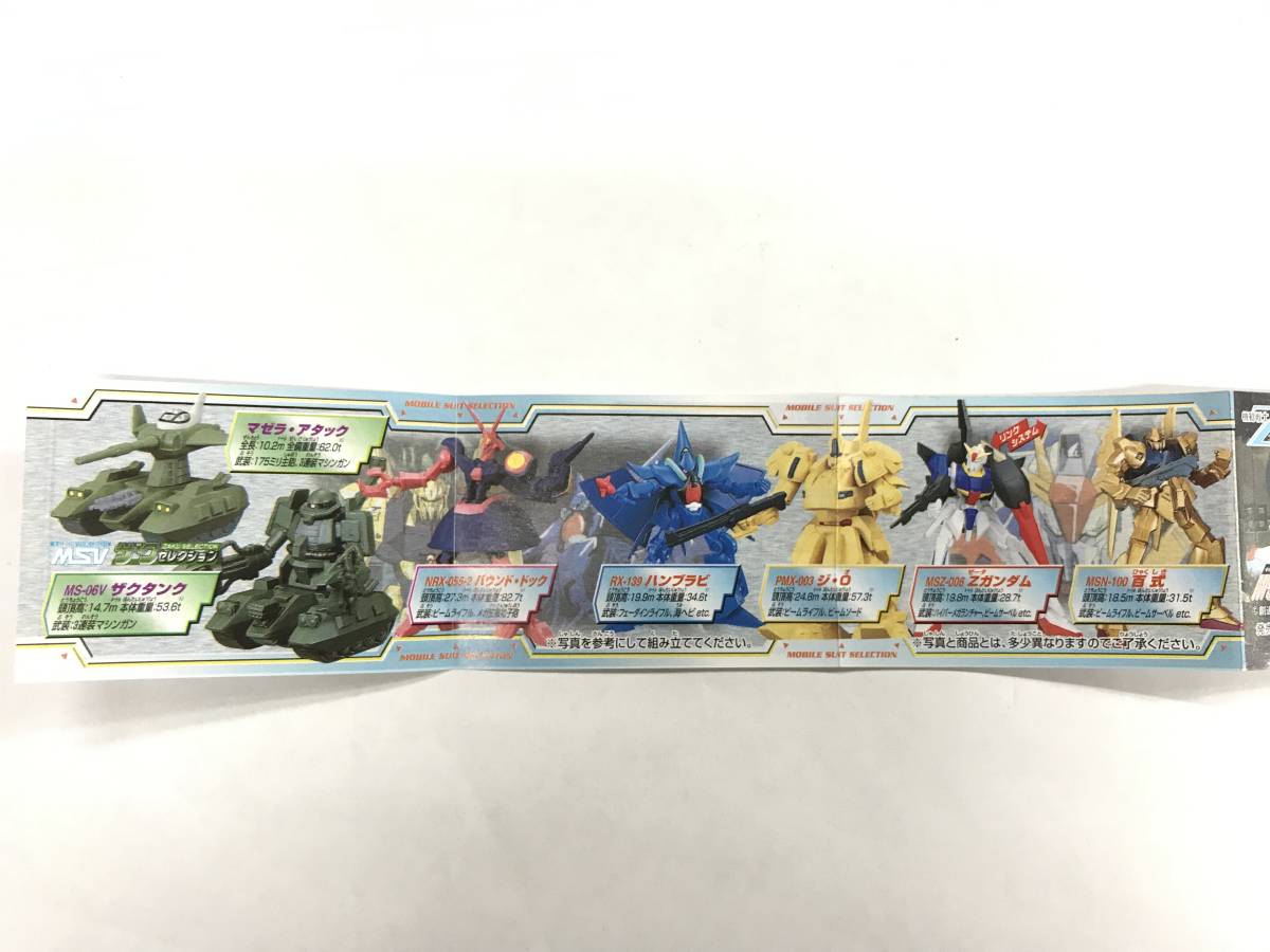 ☆HG 機動戦士ガンダム MSセレクション18 全7種セット☆ 不自然