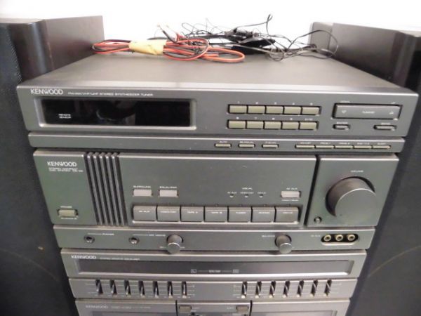 yo672【配送不可】KENWOOD ケンウッド システムコンポ RX33E DP-3E